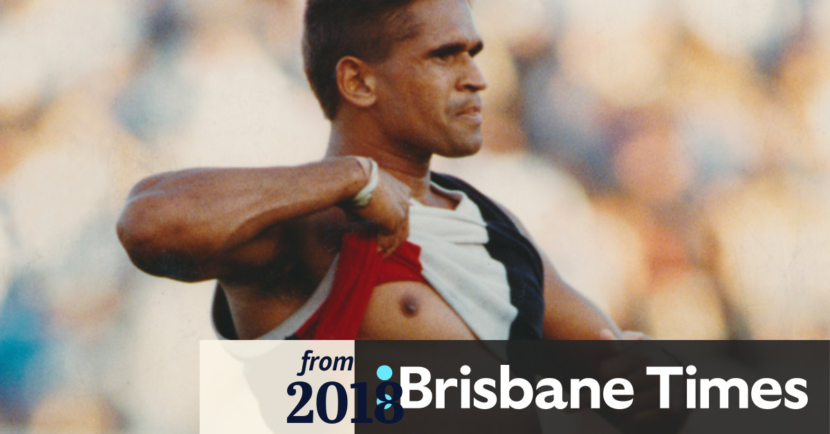When Nicky Winmar did this 25 years ago: 'I'm proud to be black'